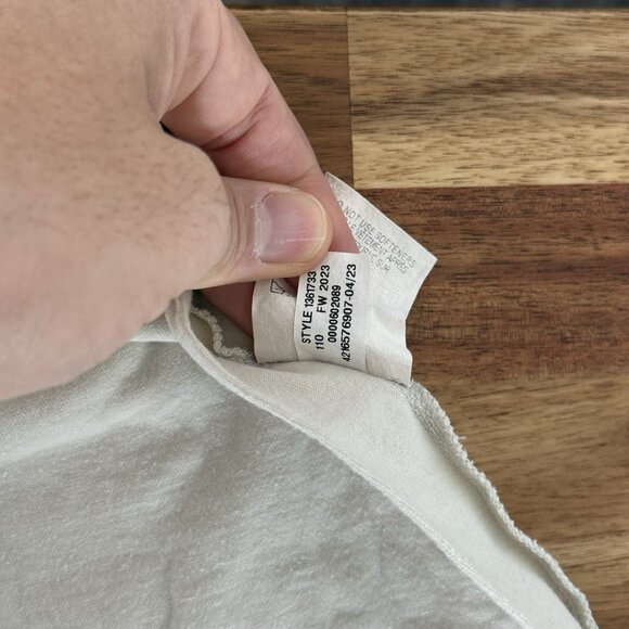 Under Armour Project Rock Brahma Bull Short Sleeve Shirt Men's M Cream Red - Picture 9 of 14